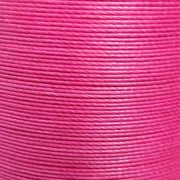Bobine de 80m de fil de lin ciré MeiSi super fin M50, 0,55 mm, couleur rose bonbon, pour couture et mercerie.