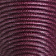 Fil de lin ciré MeiSi, 8m, très fin M50, 0,55 mm, couleur Bourgogne, pour couture mercerie, image en gros plan
