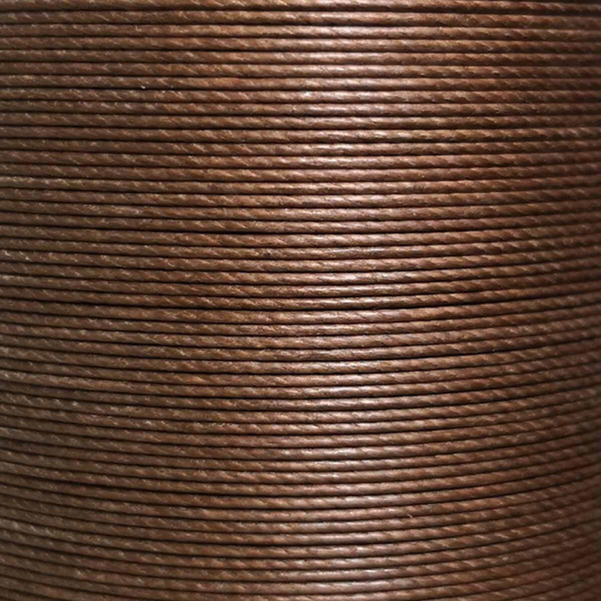 M60 Thread 8m box of MeiSi super fine waxed linen thread M60 - 0.65 mm - MOKA ...