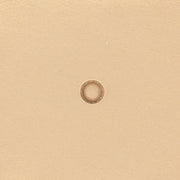Matoir sur manche Tandy Leather pour graines rondes de 4,5 mm, outil en métal avec manche en bois, utilisé pour la couture et la fixation.