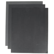 Lot de 3 feuilles abrasives Sia en papier de verre 230x280mm pour ponçage à sec, outils de bricolage.