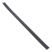 Passant de ceinture en cuir nourri lisse tannage végétal, 30cm, de couleur noire, adaptable pour ceinture.