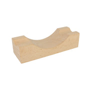 Support en bois pour un fer à fileter, outil robuste pour maintenir l'outil en place lors du travail.