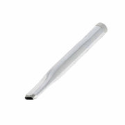 Emporte-pièce à frapper à enchapure, outil pour découpe, en métal, conçu pour modeler et façonner des matériaux.
