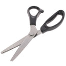 Grand ciseaux cranteurs - lames en acier inoxydable - 23 cm - 9" - Deco Cuir