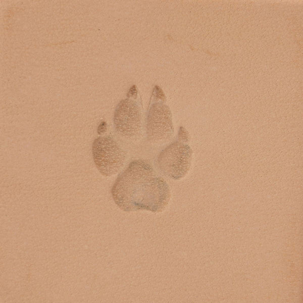 Stamp on handle - Wolf paw