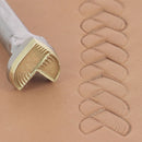 Matoir sur manche - Motif tressé - Deco Cuir