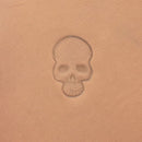 Matoir sur manche - Tête de mort - Deco Cuir