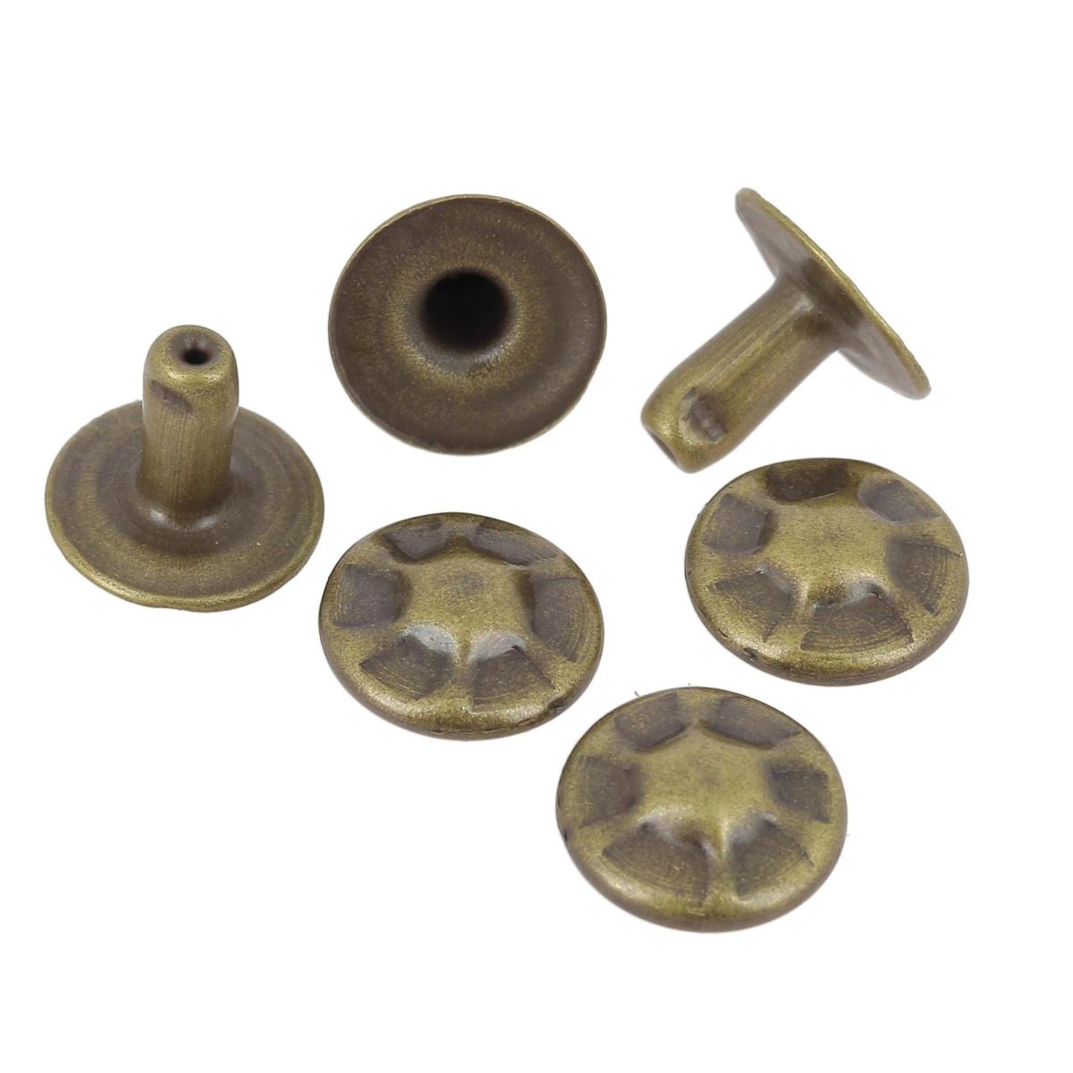 Lot de 100 rivets ANTIQUE | Deco Cuir