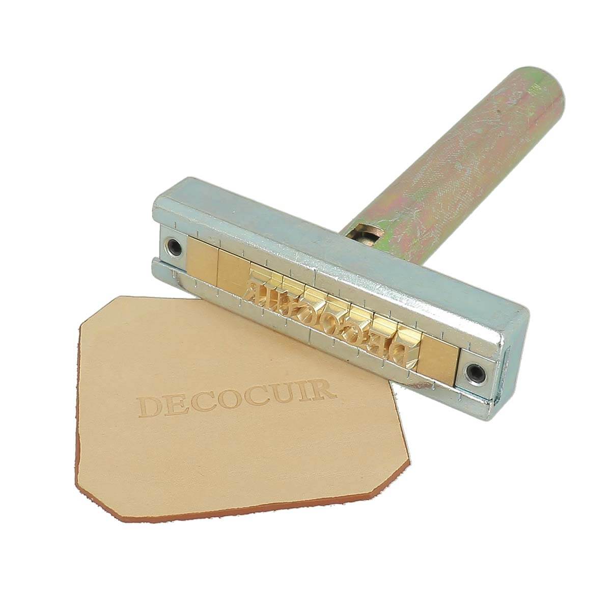 Jeu de 142 caractères en laiton - Lettres, chiffres et symboles - 6mm - Tandy Leather