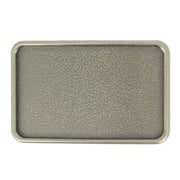 Boucle de ceinturon rectangulaire Ivan RANCHERO de 40mm, style bouclerie pour ceintures en cuir.