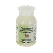 Colle contact à base d'eau EcoWeld de Tandy Leather pour cuir, flacon de 100 ml, application sur surface en cuir.