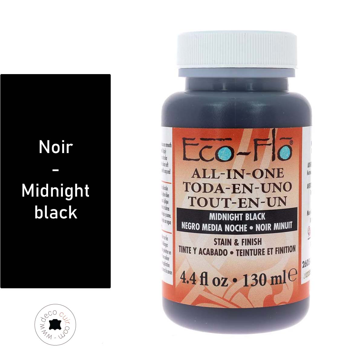 2 in 1 Leather Dye - Eco-Flo - OCRE / ACORN BROWN | Deco Cuir