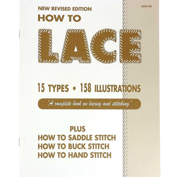 Book "HOW TO LACE" - 15 leather braiding diagrams