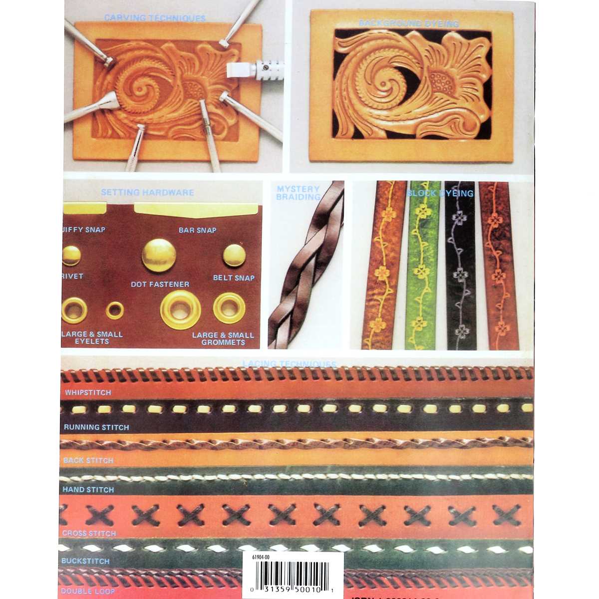 Livre "ABC'S OF LEATHERWORK BOOK" - L'ABC du travail du cuir - Deco Cuir