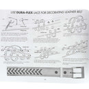 Livre "BRAIDING & LACING FOR FUN" - Le tressage et le laçage en s'amusant - Deco Cuir