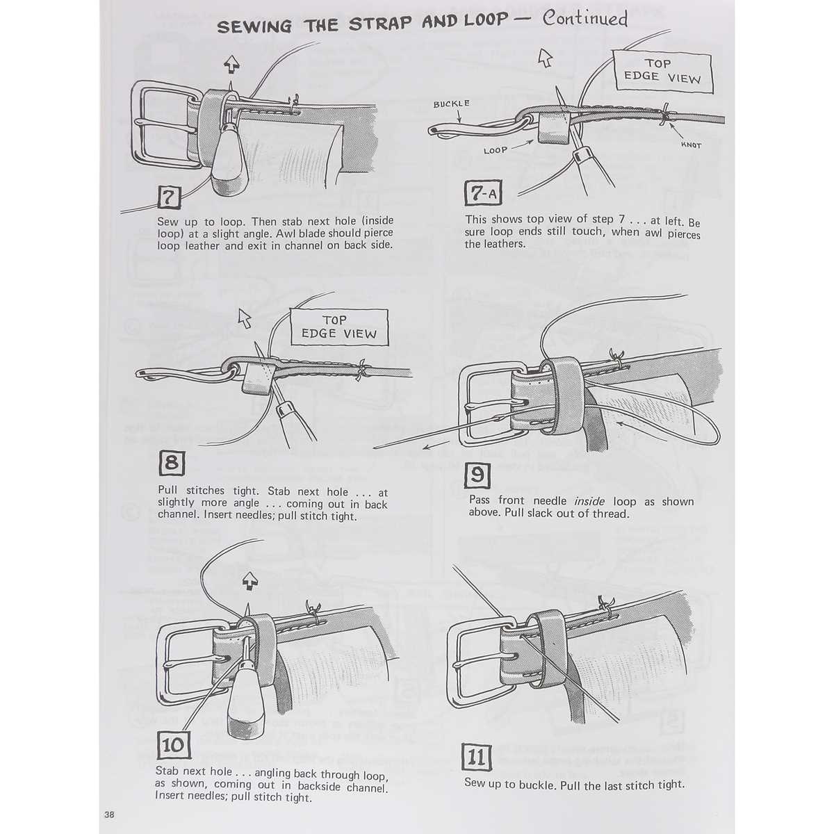 Livre "THE ART OF HAND SEWING LEATHER" - La couture du cuir à la main - Deco Cuir