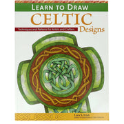 Livre de création de motifs celtiques Tandy Leather, guide illustré pour apprendre à dessiner des designs celtiques.