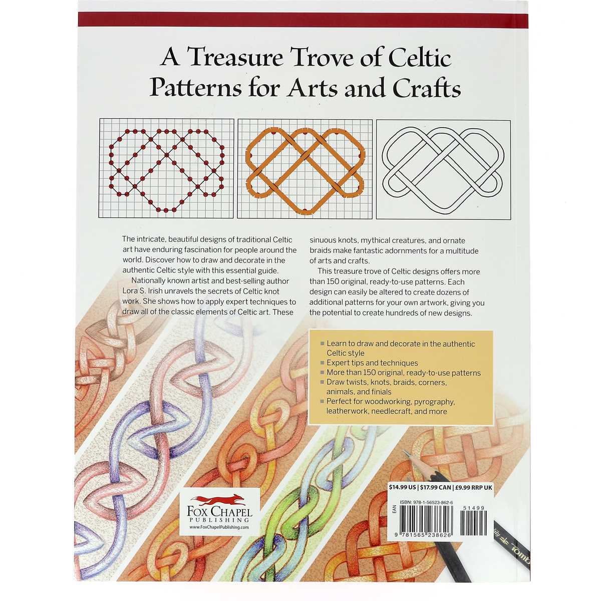 Livre création de motifs celtiques "LEARN TO DRAW CELTIC DESIGNS BOOK - Deco Cuir