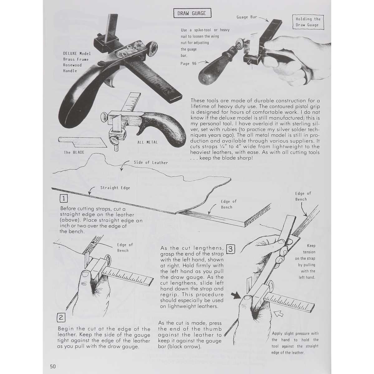 Pince à Main Pour Travail Du Cuir - En Hêtre Et Acier, Serrage Réglable | Outil De Couture, Troisième Main Pour Bricolage