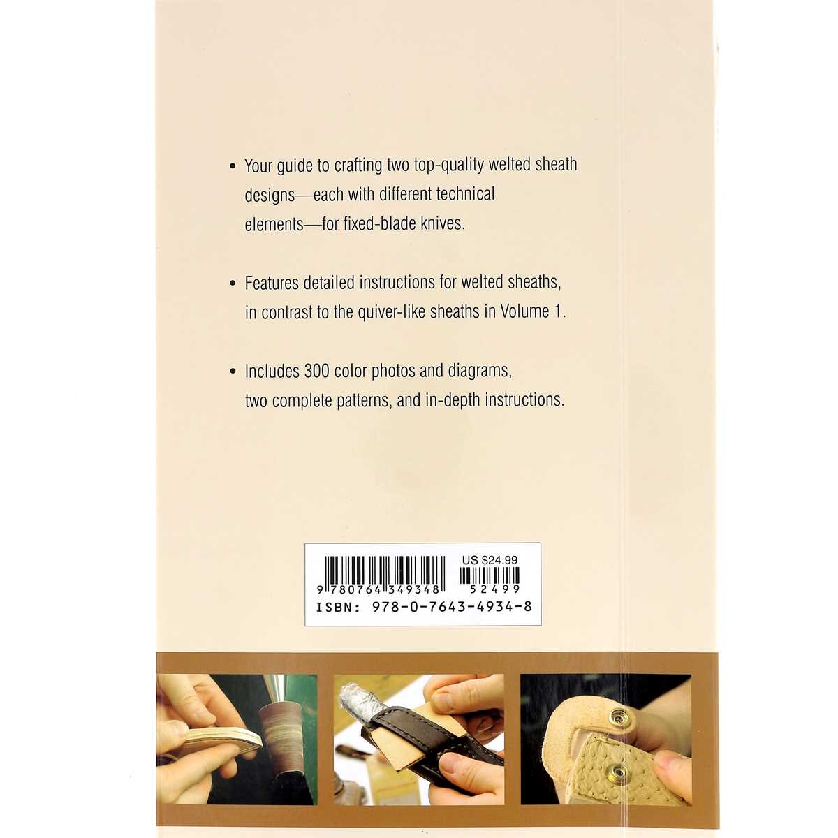 Livre "MAKING LEATHER KNIFE SHEATHS" - Créer vos étuis à couteaux en cuir - Volume 2 - Deco Cuir