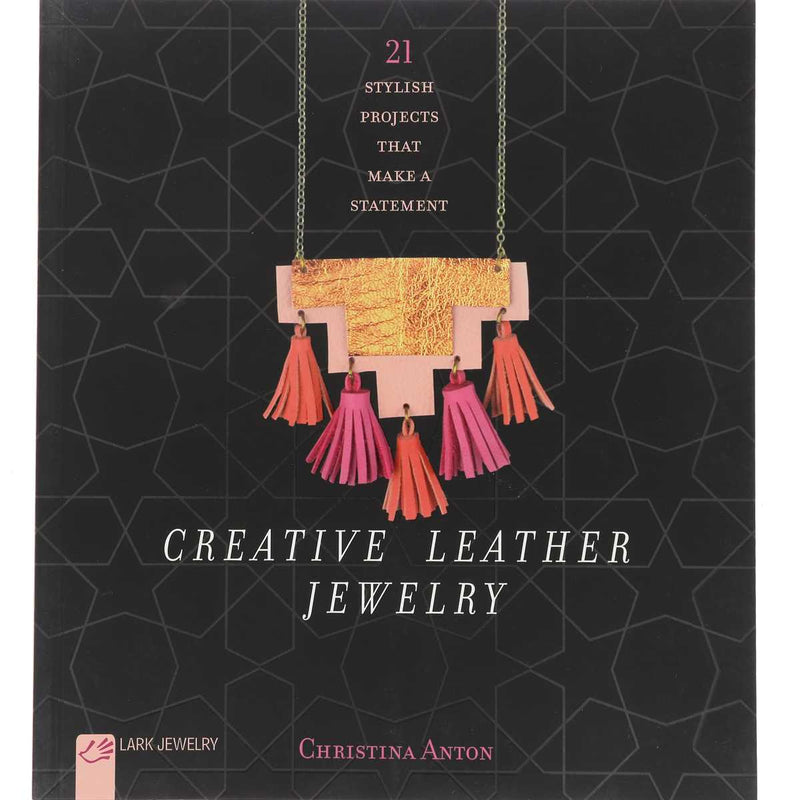 Livre "CREATIVE LEATHER JEWELRY" -  Bijoux créatifs en cuir