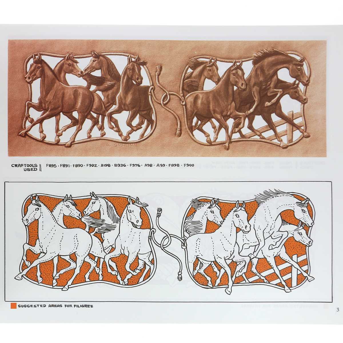 Livre "AL STOHLMAN'S TOP 20" - Les 20 modèles favoris d'Al Stohlman - Deco Cuir