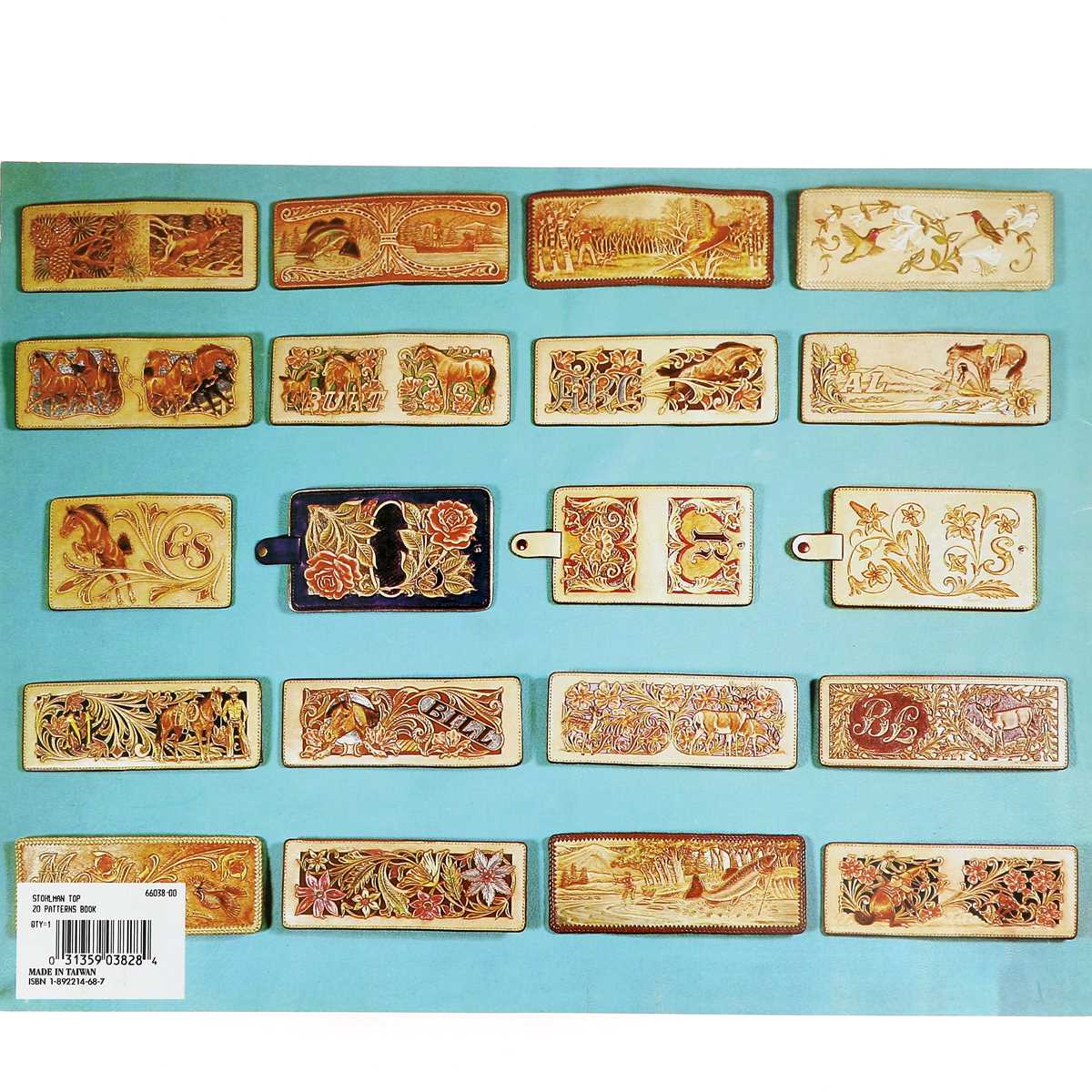 Livre "AL STOHLMAN'S TOP 20" - Les 20 modèles favoris d'Al Stohlman - Deco Cuir