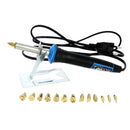 Kit pyrograveur sur cuir 15 pièces - Deco Cuir