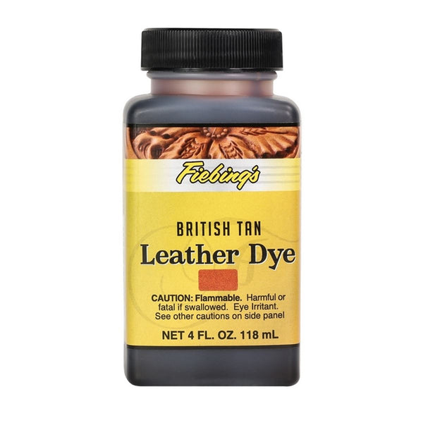 Teinture pour cuir FIEBING'S Leather dye - 118ml - FAUVE ANGLAIS / BRITISH TAN