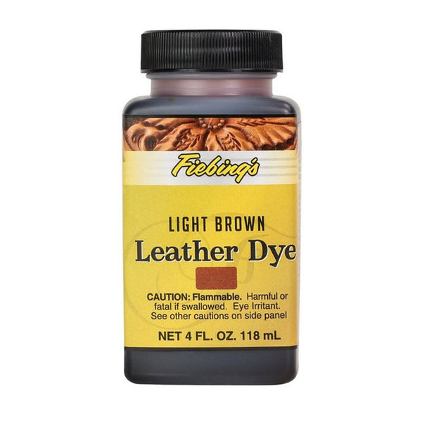 Teinture pour cuir FIEBING'S Leather dye - 118ml - MARRON CLAIR / LIGHT BROWN