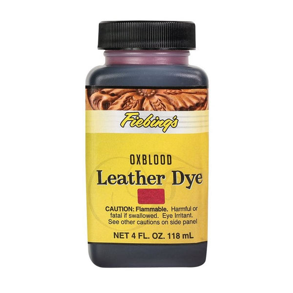 Teinture pour cuir FIEBING'S Leather dye - 118ml - SANG DE BOEUF / OXBLOOD