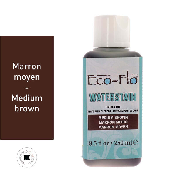 Tandy Leather Eco-flo Macchia Ad Acqua Marrone Medium – 8.5 Oz, Per Pelle Vegetale, Professionale - 2