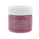 Peinture cuir acrylique Glitterlites - Angelus - Paillettes - 29,5 ml - Ruby Red - Deco Cuir
