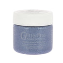 peinture cuir glitterlites angelus paillettes Baby blues Bleu 