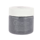 peinture cuir glitterlites angelus paillettes gunmetal - gris foncé