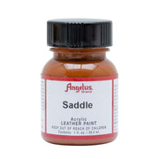 Peinture acrylique pour cuir Angelus Saddle 027, 29,5 ml, teintures et peintures pour revêtements en cuir.