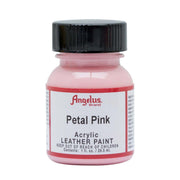 Peinture acrylique pour cuir Angelus Petal Pink 29,5 ml, teintures et peintures pour décoration de cuir.