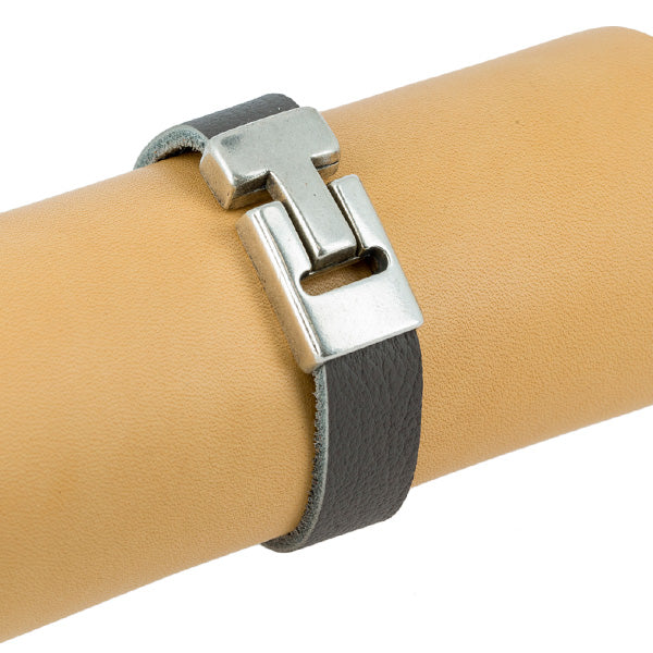 Fermoir bijou ISA aimanté - Lacet plat - Deco Cuir