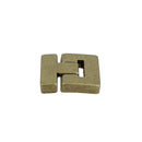 Fermoir bijou ISA aimanté - Lacet plat - Deco Cuir