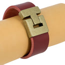 Fermoir bijou ISA aimanté - Lacet plat - Deco Cuir