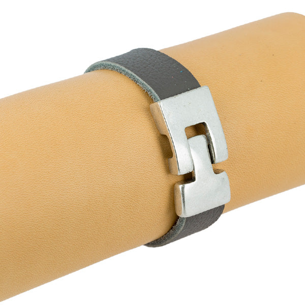 Fermoir bijou ISA aimanté - Lacet plat - Deco Cuir