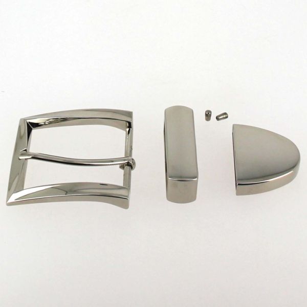 Boucle de ceinture 3 pièces - 40mm - Deco Cuir