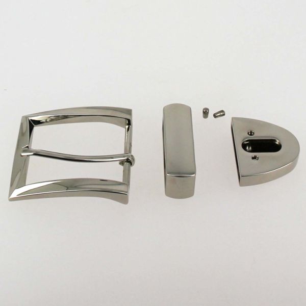 Boucle de ceinture 3 pièces - 40mm - Deco Cuir