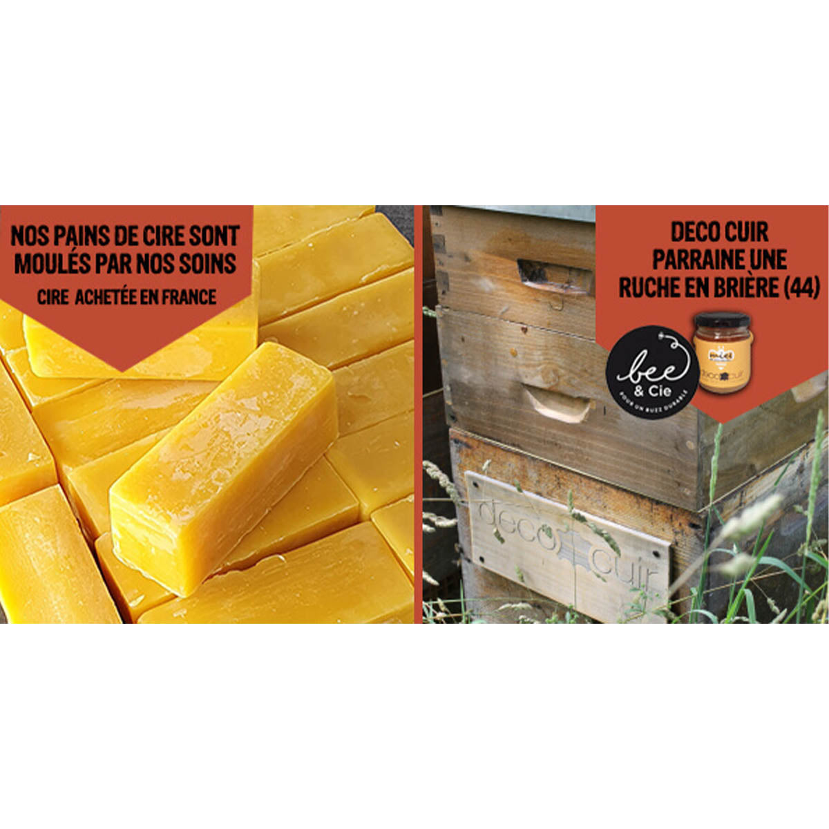 Cire d'abeille Deco Cuir - Deco Cuir