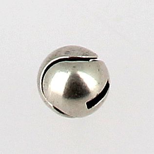 Jewel clasp - Magnetic Yin Yang ball - Flat lace 6 mm