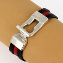 Fermoir bijou - Fermeture clé T - Argent vieilli - Lanière 13 mm - Deco Cuir