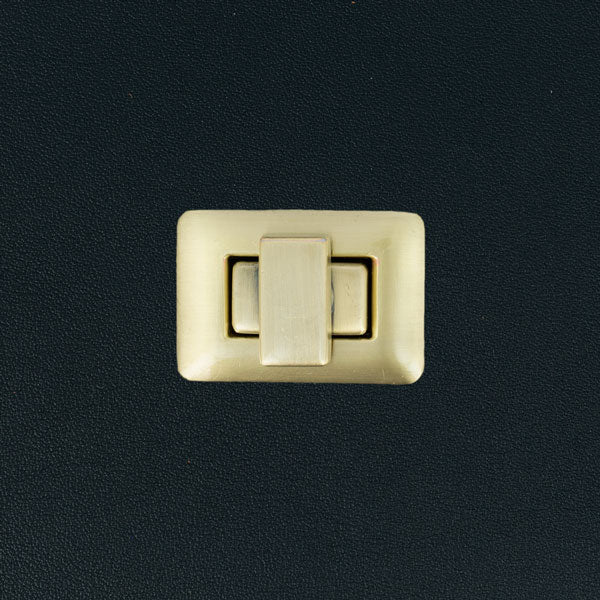 Fermoir pour sac RECTANGLE - 25x36mm - Deco Cuir