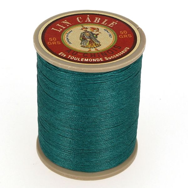 133m spool of waxed cable Chinese linen thread - 332 Paon 750 