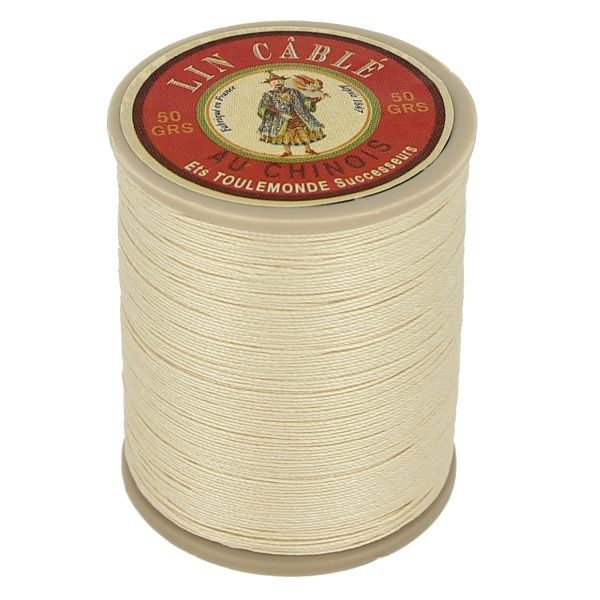 133m spool of waxed cable Chinese linen thread - 332 Bis 571 